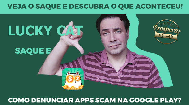 Lucky Cat - Este App é Mais um Scam! | Vamos Prosperar Na Web
